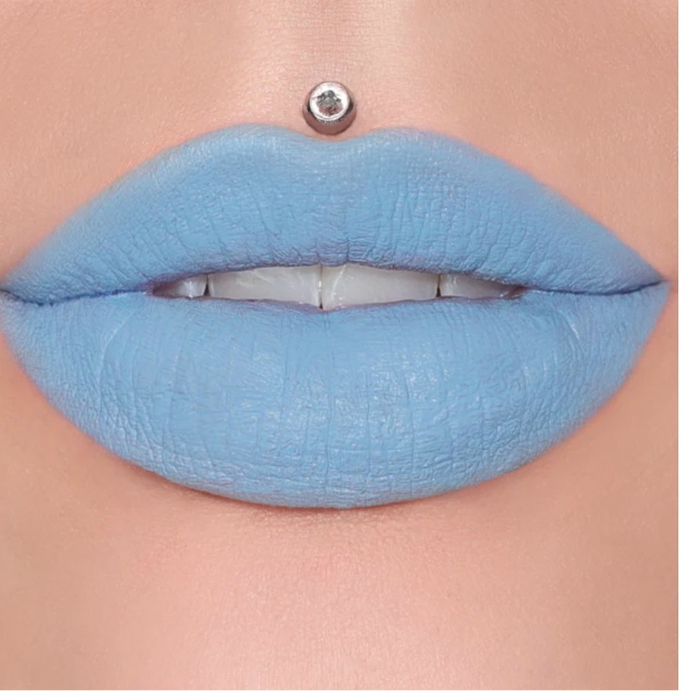 Blue Matte Lipstick